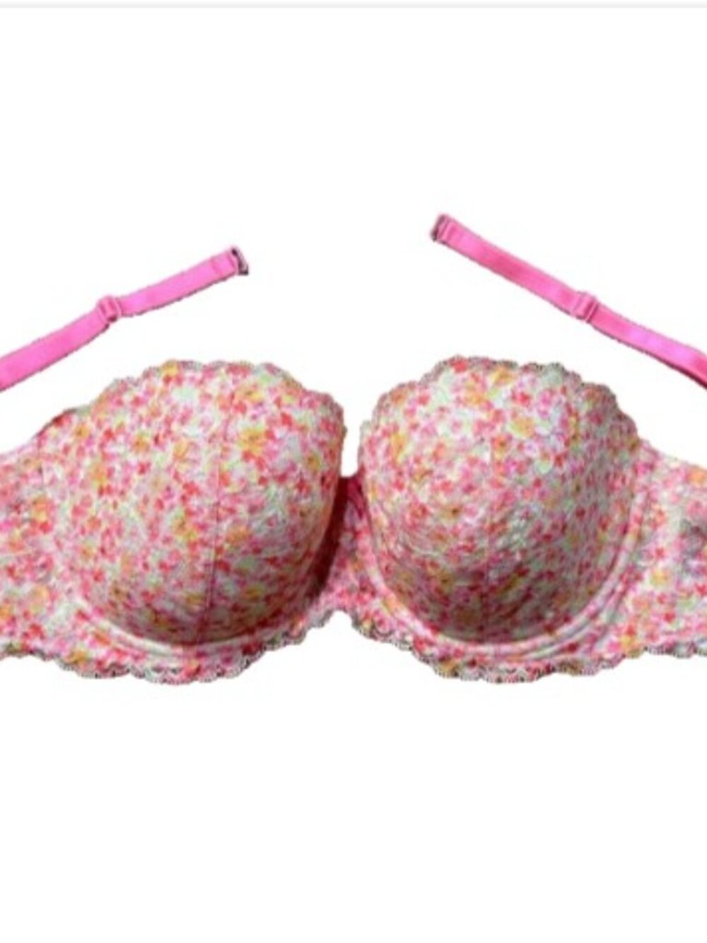 Victoria’s Secret Dream Angels Multi-Way Floral Lace Bra 32DDD